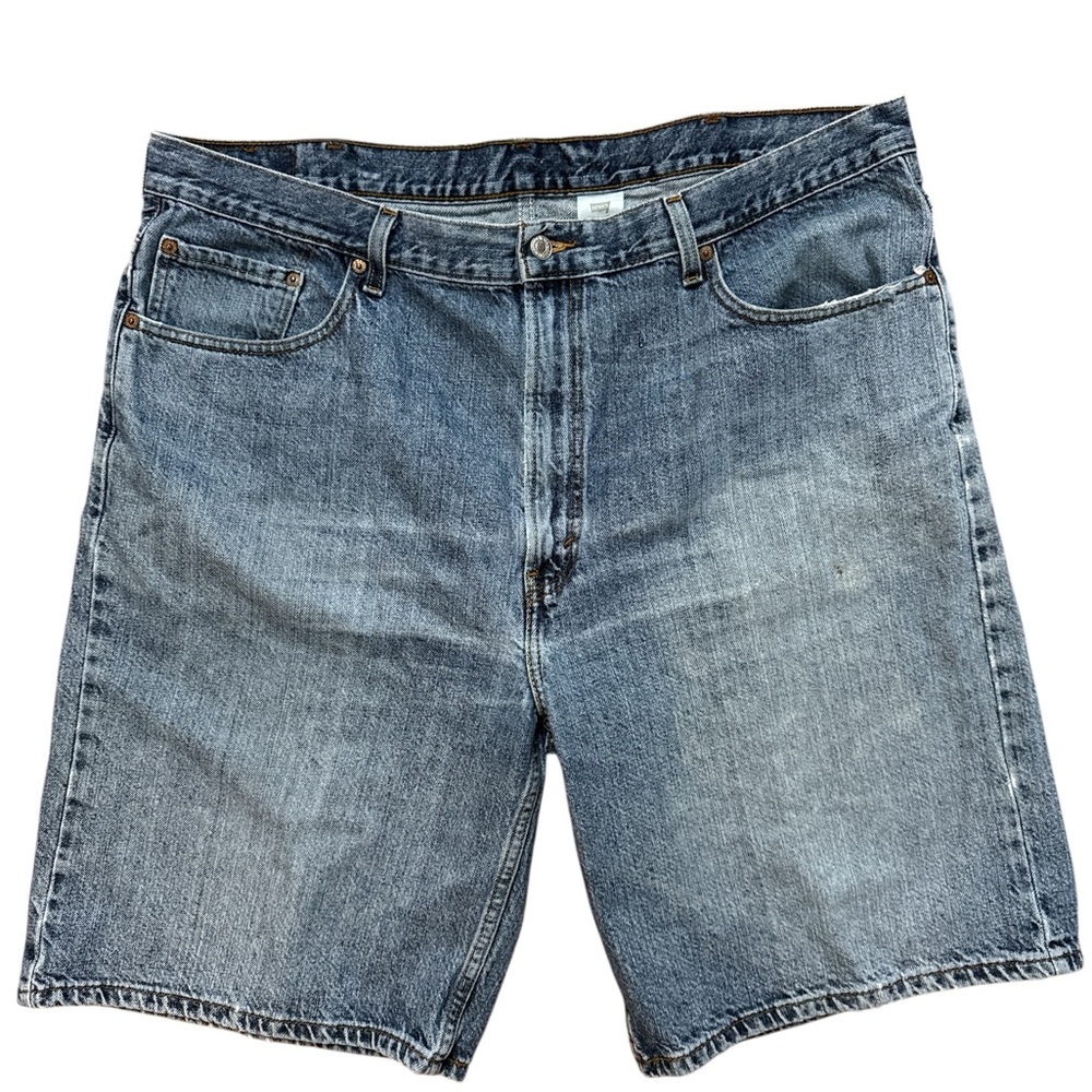 Vintage Levi’s 550 Denim Men’s Jean Shorts‎ Relaxed Fit Size 42 Jorts Faded